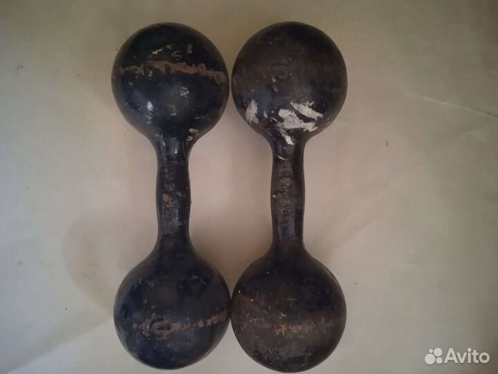 Гири, гантели, тренажёр