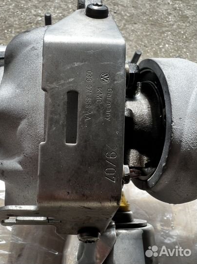 Турбина на volkswagen 1 9 tdi