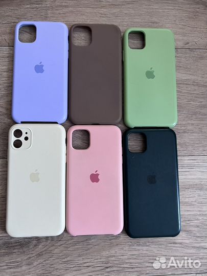 Силиконовый чехол на iPhone 11