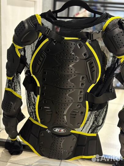 Черепаха защитная ataki SC-P114 (черный/Hi-Vis жел