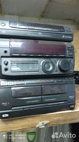 Музыкальный центр sony