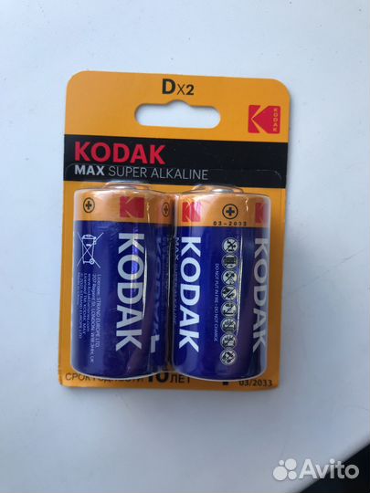 Батарейки Kodak