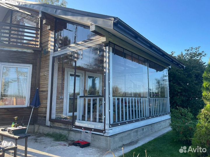 Мягкие окна морозостойкие