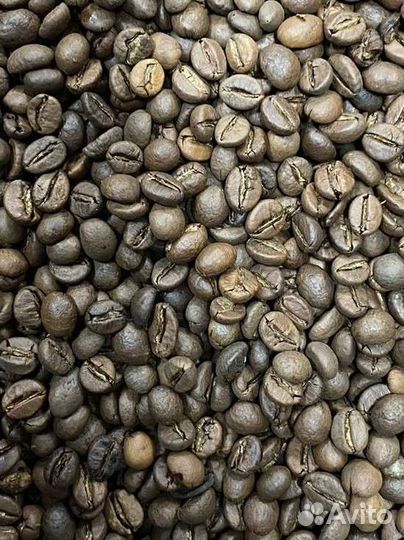 В зёрнах фасованный кофе