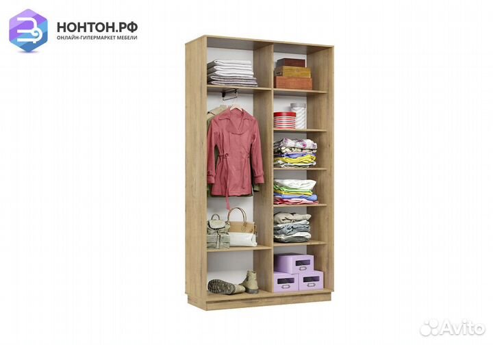 Шкаф-купе двухдверный Вега бунратти