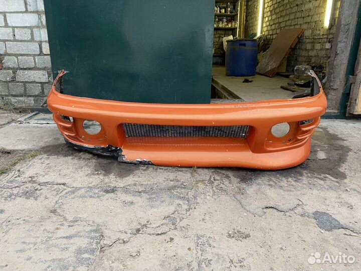 Передний бампер impreza gc8