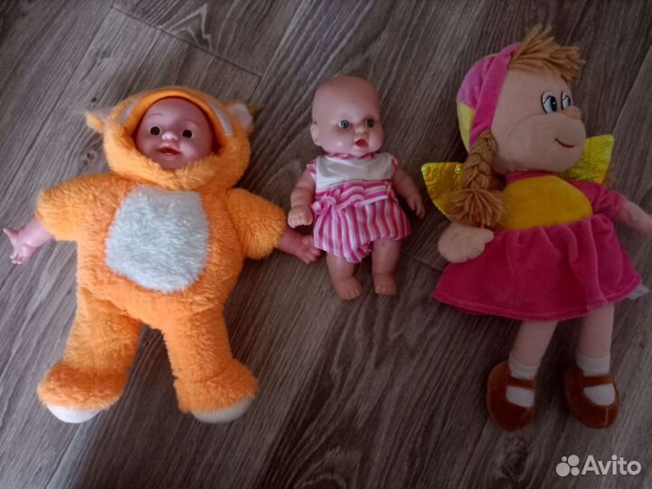 Пакет игрушек для девочки