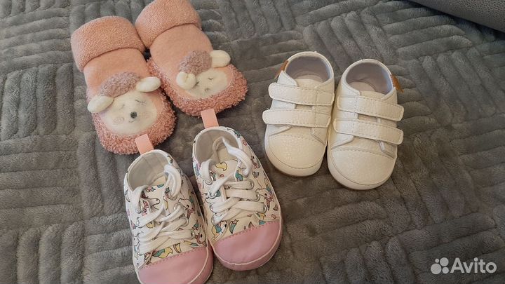 Пинетки для девочки
