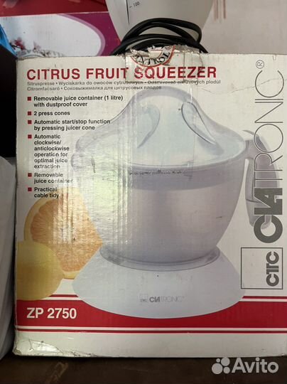 Соковыжималка новая