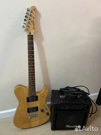 Электрогитара Yamaha pacifica 120 + комбик