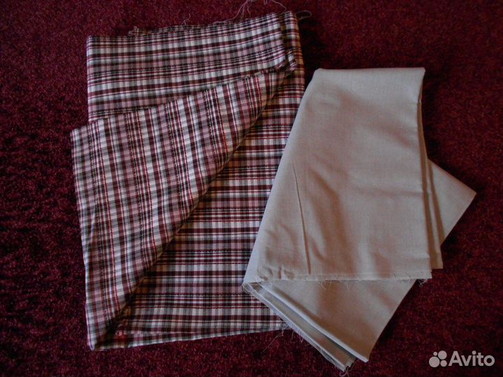 Ткани - отрезы новые