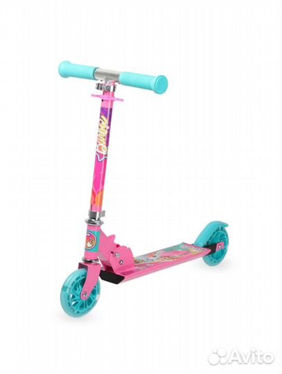 Самокат детский двухколесный для девочки