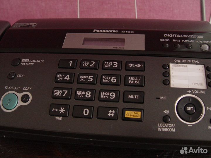 Телефон/факс Panasonic KX-FC965