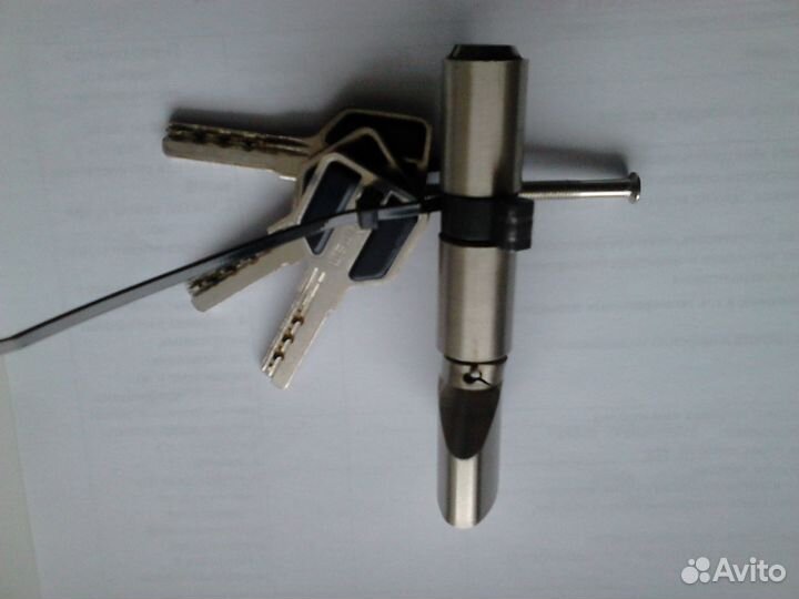 Личинка замка с вертушкой 60 мм, Цилиндровый механ