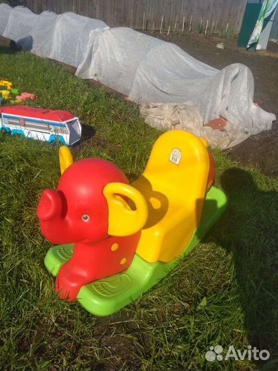 Слон- качалка два в одном