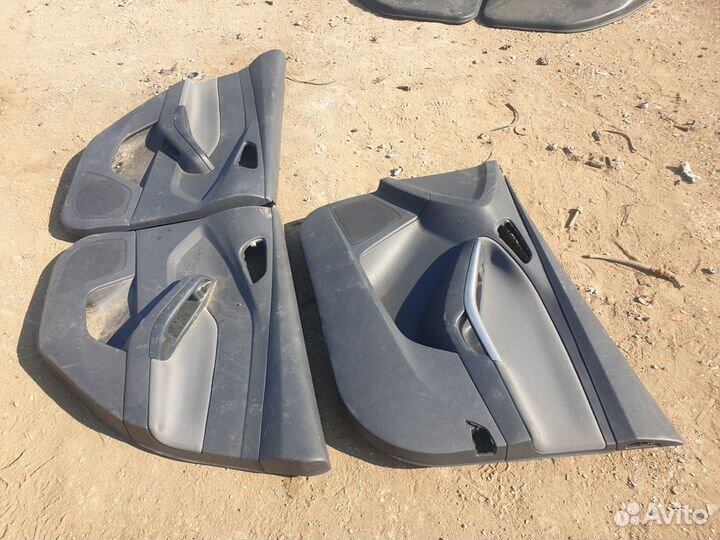 Дверные карты обшивки дверей ford focus 3 фокус