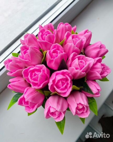 Цветы тюльпаны букет