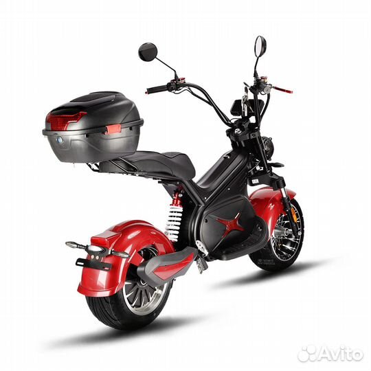 Электроскутер White Siberia Black Sea 5000W (Red)