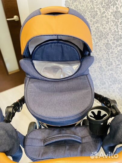 Коляска Adamex 3 в 1carbon