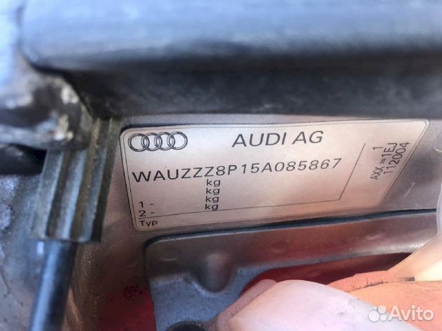 Двигатель AXX 20Т Audi A3 8P