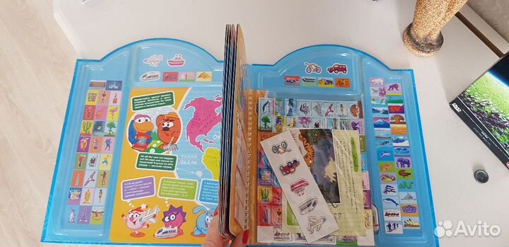 Обучающая книга с карточками