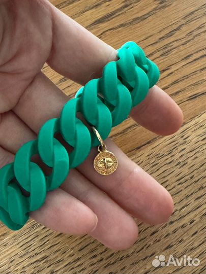 Браслет Marc Jacobs Rubber bracelet green