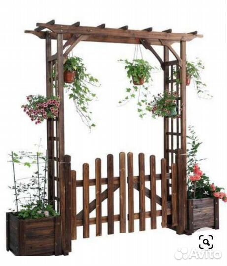 Пергола деревянная