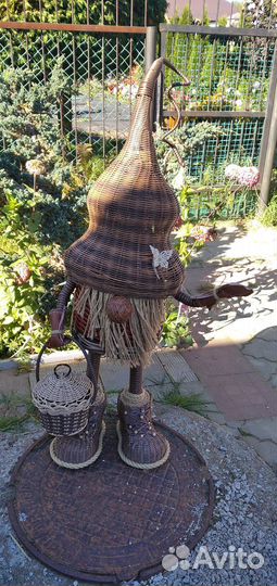 Фигура садовая гном