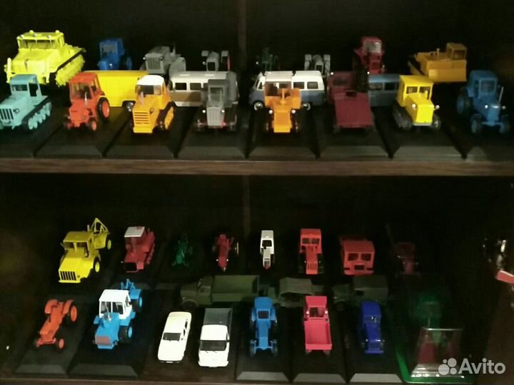 Коллекция модели тракторов с N1 по N31