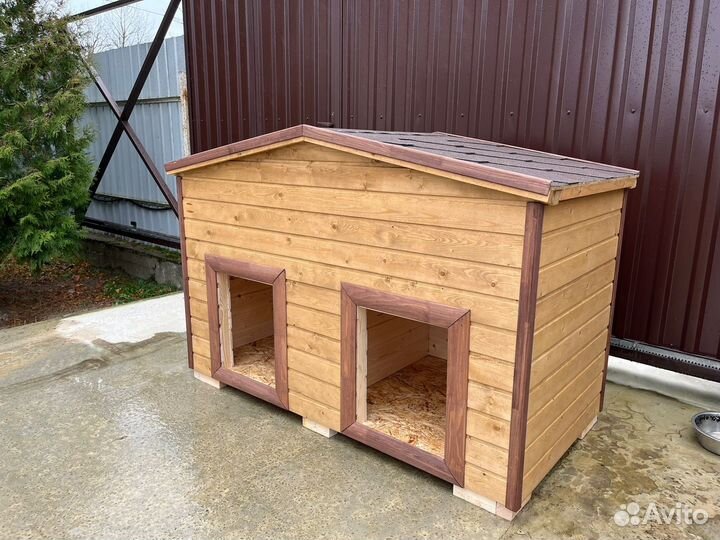 Будка для собаки утепленная
