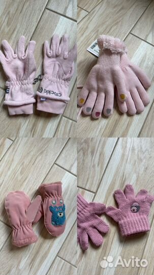 Перчатки-варежки 2-3 года