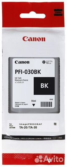 Картридж Canon PFI-030BK (3489C001AA) 1490513