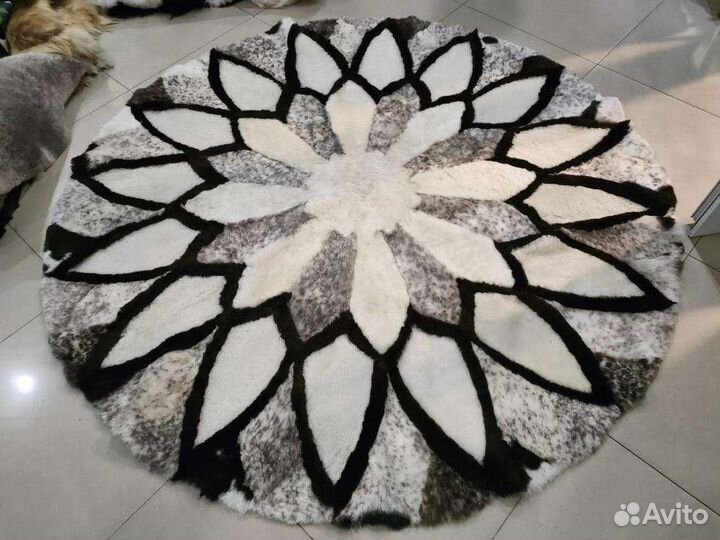 Ковры из овчины натуральные