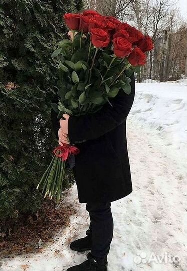 Розы Высокие Розы Гиганты Доставка Москва