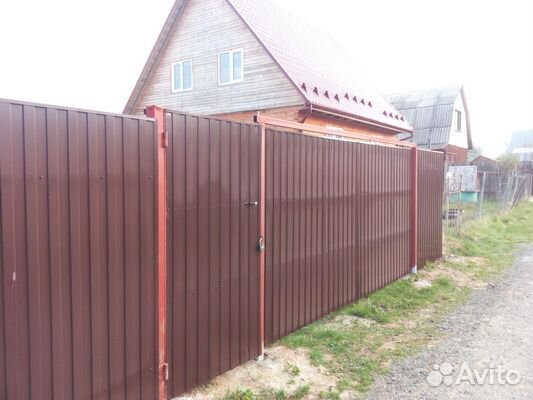 Заборы из профнастила