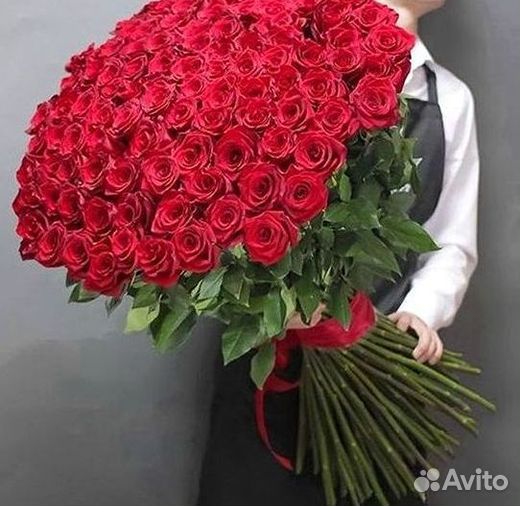 Высокие Розы Гиганты Доставка Круглосуточно