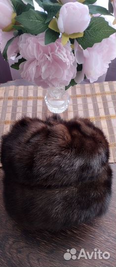 Шапка норковая женская фабричная