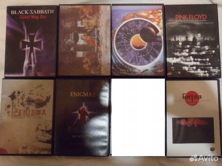 Коллекция музыки на dvd