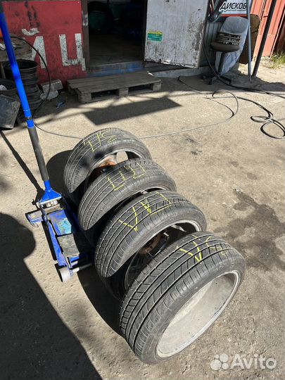 Диски diablo хром и новая резина на ваз LADA r17