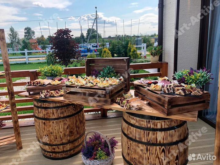 Бочки для фуршета