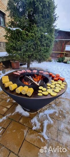 Гриль очаг Этна