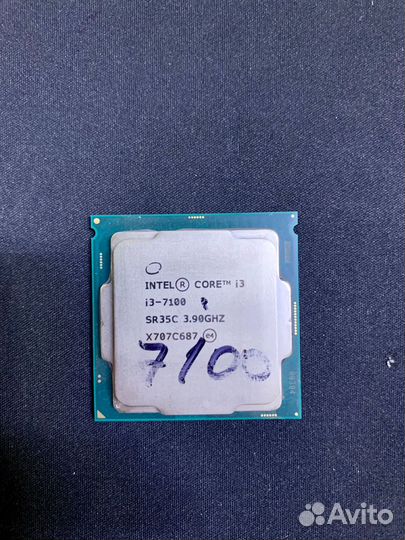 Процессор Intel Core i3 7100