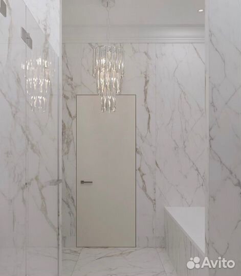 Скрытые межкомнатные двери под покраску