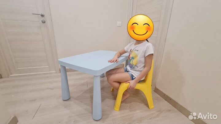 Детский стол IKEA маммут