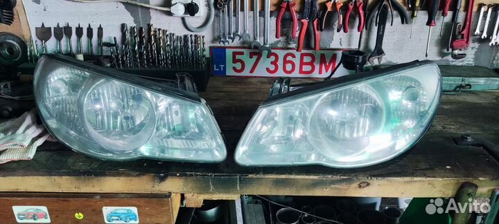 Hyundai elantra hd 2006 фары