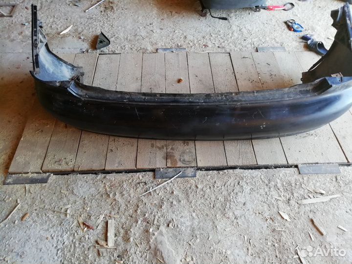 Задний бампер ланос шевроле