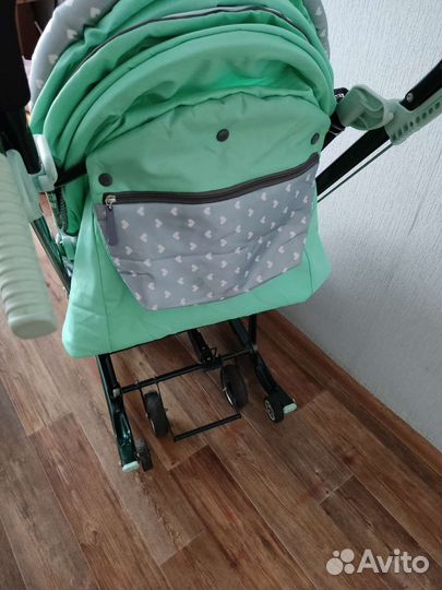 Детские санки коляска ника