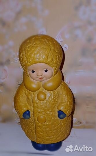 Резиновая игрушка пищалка 50х, 60х годов