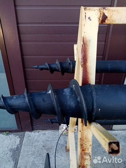 Литые наконечники для винтовых свай вн вн 102-108-114/300