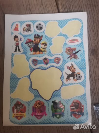 Шар фальгировпный щенячий патруль